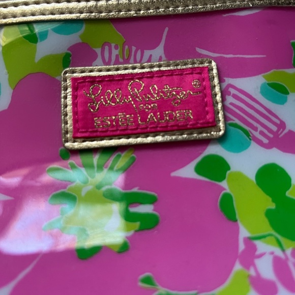 NWOT Lilly Pulitzer for Estée Lauder Makeup Bag - Picture 3 of 3